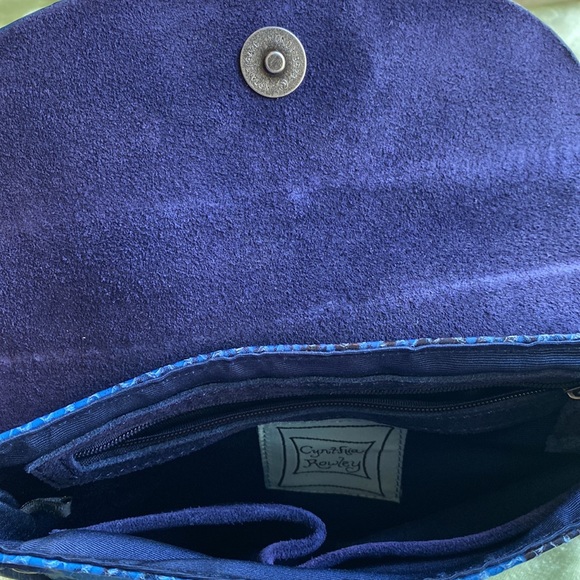Cynthia Rowley blue bag - Picture 3 of 6